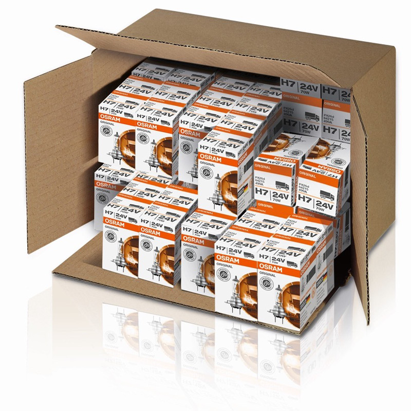 Pack 30 ampules H7 Osram original